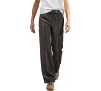 Street One Straight Leg Trousers with Cargo Pockets, Black Coffee, 40