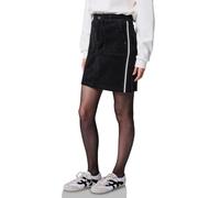 Street One Studio Corduroy Skirt with Gallon Stripes Black 36