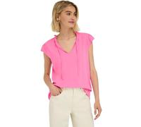 Street One Studio Dropped Shoulder Shirt with Split Neck Simply Pink 36