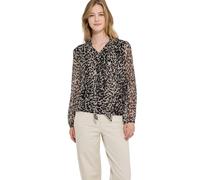 Street One Studio Long Sleeve Chiffon Blouse with Bow Black 38