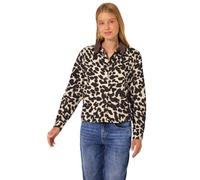 Street One Studio Long Sleeve Shirt Blouse Corduroy with Print Creamed Sand 34