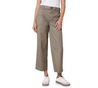 Street One Studio Women's 3716524 Straight Leg Trousers, Dark Sandshell Beige, 42W x 28L