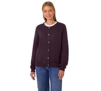 Street One Studio Very Berry Mel. 36 Crew Neck Button Cardigan