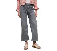 Street One Studio Wide Leg Jeans Mid Grey Random Wash 34