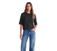 Street One Studio Women's 2515761 Short-Sleeved Cardigan with Button pl