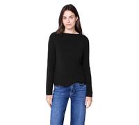 Street One Studio Women's 3015632 Crew Neck Jumper, Black, 14
