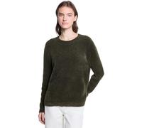 Street One Studio Women's 3016891 Cuddly Crew Neck Jumper, Hollow Green, 14