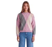 Street One Studio Women's 3017878 Argyle Print Crew Neck Sweater