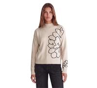 Street One Studio Women's 3018072 Turtle Neck Embroidered Sweater