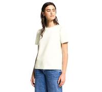 Street One Studio Women's 3227260 Puff-Sleeve T-Shirt, Off White, 16