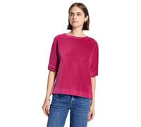 Street One Studio Women's 3227612 Cord T-Shirt, Dark Candy Pink, 18