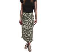 Street One Studio Women's 3610257 Skirt with Zebra Pattern (Pack of 1), Lichen Green, 16