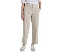 Street One Studio Women's 3715842 Straight Leg Corduroy Trousers, Morn Beige, 34W x 28L
