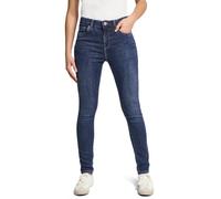 Street One Studio Women's 3716293 Skinny Fit Jeans, Dark Blue Washed, 29W x 30L