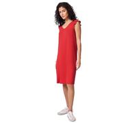 Street One Studio Women's F144573 Jersey Dress, Mandarin Red, 10