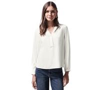 Street One Studio Women's F345143 LTD QR_Studio_Loose Fit Raglan Blouse Plain, Off White, 12