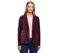 Street One Women's 2117320 Soft Corduroy Blazer, Jazz Berry, 14