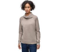 Street One Women's 3015724 Mock Neck Sweater, Sandstone Mocha Mel, 20