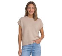 Street One Women's 3017914 Sleeveless Crew Neck Pullover, Light Sepia Sand, 20