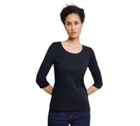 Street One Women's 313977 Pania T-Shirt, Blue, Deep Blue 11238, 10