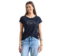 Street One Women's 3229094 Dropped Shoulder Shirt with Crew Neck (Pack of 1)