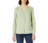Street One Women's 342555 Blouse, Faded Green, 14