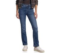 Street One Women's 3818417 High Waist Bootcut Jeans in Slim fit