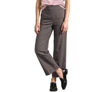Street One Women's 3819207 High Waist Wide Leg Culotte with Check Pattern