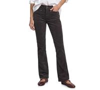 Street One Women's 3819252 High Waist Bootcut Trousers in Slim fit