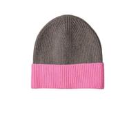 Street One Women's 5706833 Fine Knit Beanie in Colour Block Look