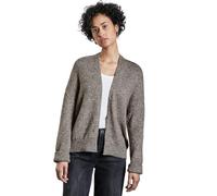 Street One Women's A253914 Open Cardigan, Morel Brown Mel, 12