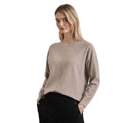 Street One Women's A302785 Dolman Sweater, Mocha Beige Mel, 12