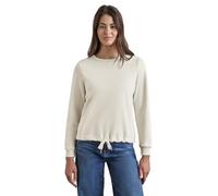 STREET ONE Women's A303104 Sweater with Drawstring, Soft Beige, 14