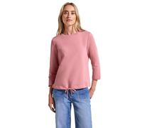 Street One Women's A303275 Sweatshirt in Plain Colour, Blush Peach, 12