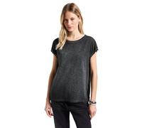 Street One Women's A323308 Look Studded T-Shirt, Washed Out Grey, 18