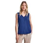 Street One Women's A323333 Jersey top with Crochet Details, Dodger Blue, 10