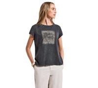 Street One Women's A323342 Look Artwork Shirt, Washed Out Grey, 12