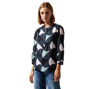 Street One Women's A344113 Printed Blouse Shirt, Cool Vintage Green, 10