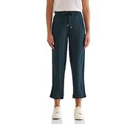 STREET ONE Women's A376406 Jogging Bottoms Viscose Trousers, Cool Vintage Green, 36W x 28L