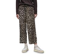 Street One Women's A379189 Patterned Wide Leg Pant, Black, 16