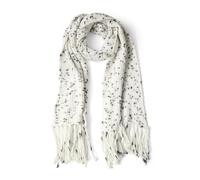 Street One Women's A572666 Chunky NEP Yarn Longscarf, Lucid White, A