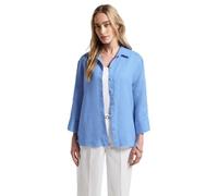 Street One Women's Linen Shirt Blouse, Serenity Blue, 12
