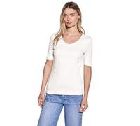 Street One Women's Palmira T-Shirt, Ivory, Off White 10108, 8