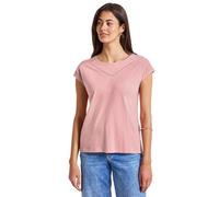 Street One Women's Shirt with Decorative Tape, Blush Peach, 10
