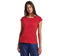 Street One Women's Shirt with Decorative Tape, Glory Red, 14