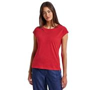 Street One Women's Shirt with Decorative Tape, Glory Red, 16