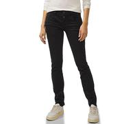 Street One Women's Slim Jeans Style Jane, Deep Black, 27W / 30L
