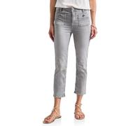 Street One Women's Straight Leg Jeans with Patch Pockets 3818483, Light Grey Random, 32W x 26L