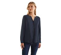 Street One Women's Style Bamika Blouse, Dark Blue, 10