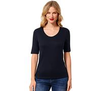 Street One Women's T-Shirt New Palmira, Deep Blue Neu, 14